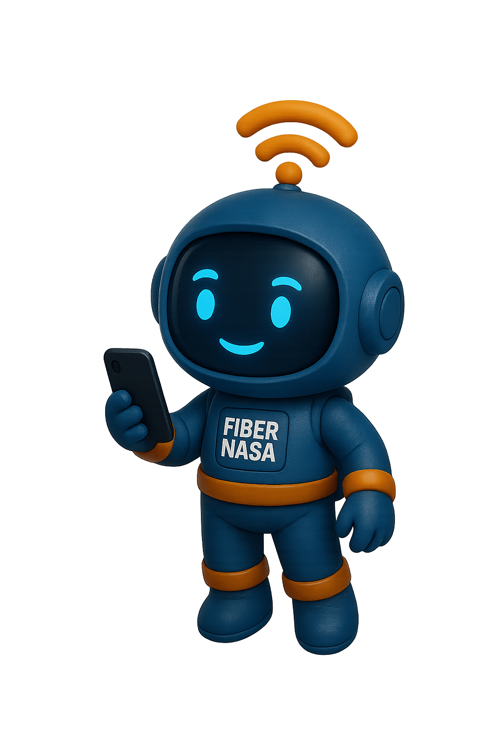 Mascote Fiber Nasa